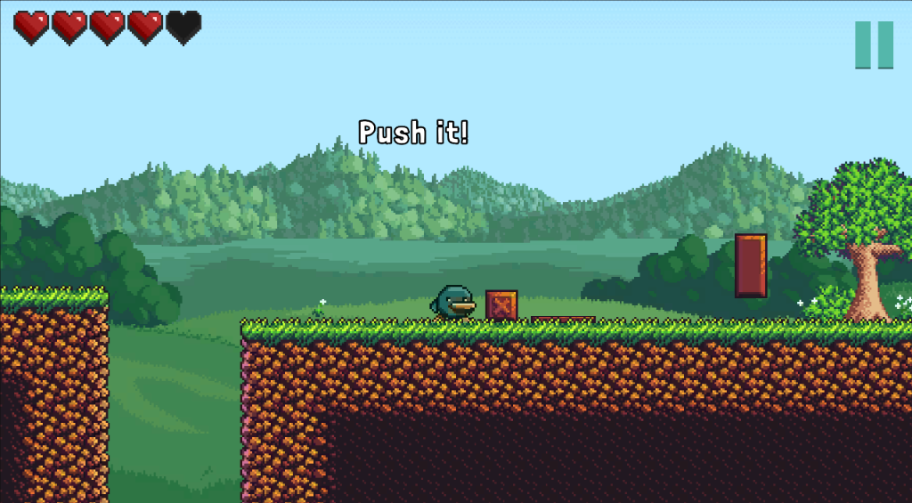 MateFall Screenshot - Push puzzle